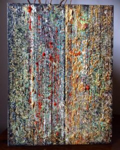 Composition #75 Oil and Acrylic on canvas, 12x16 inches